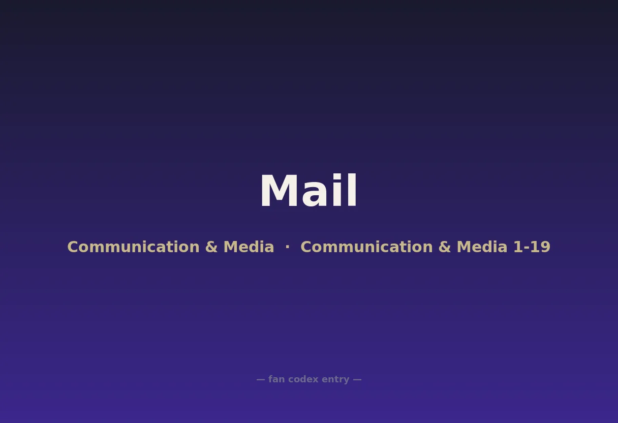Mail